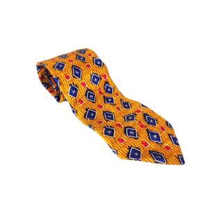 Missoni Diamond And Square Pattern 100% Silk Neck Tie